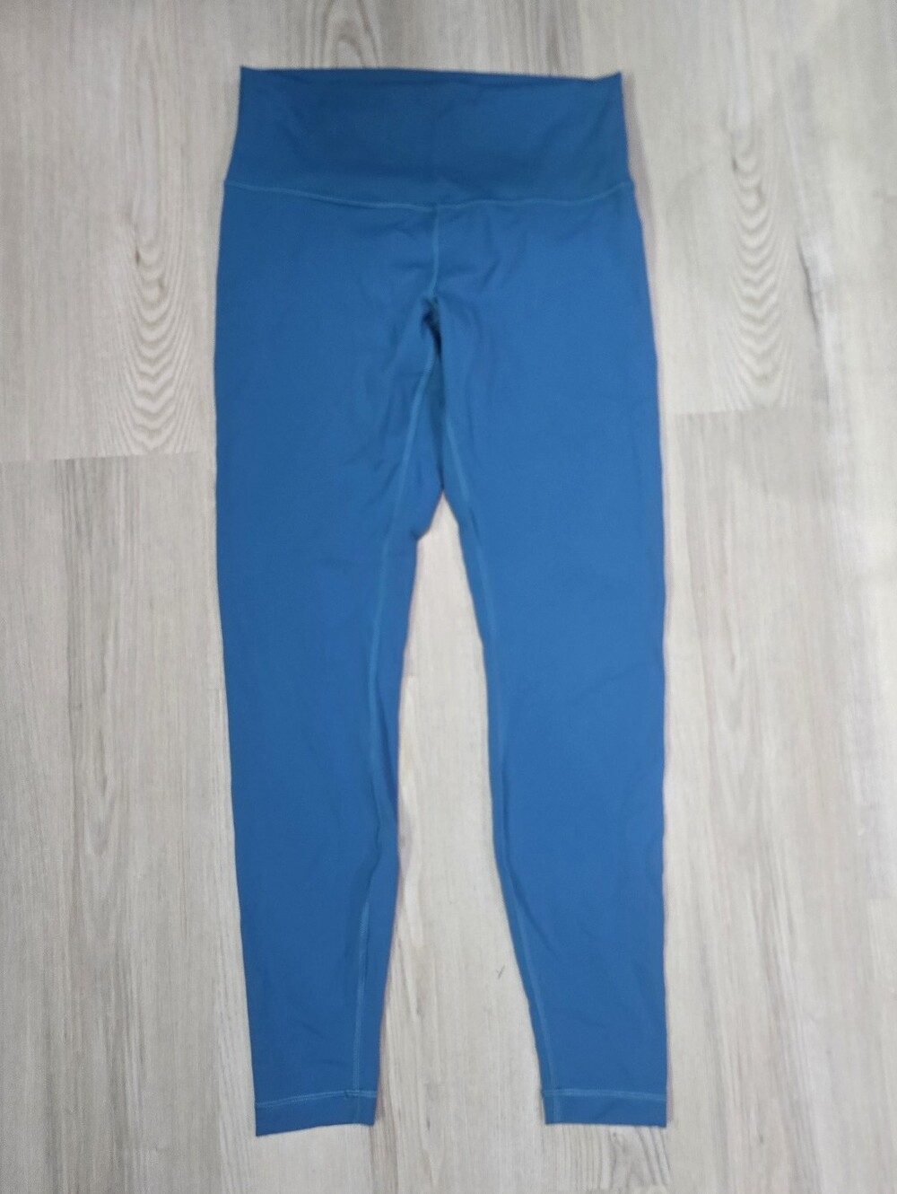 lululemon Wunder Train HR Tight 28" Teal Blue Size 10